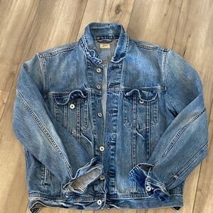 Jcrew denim jacket. Size large.